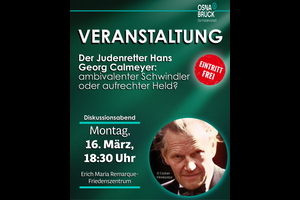 Diskussionsabend: »Der Judenretter Hans Georg Calmeyer«